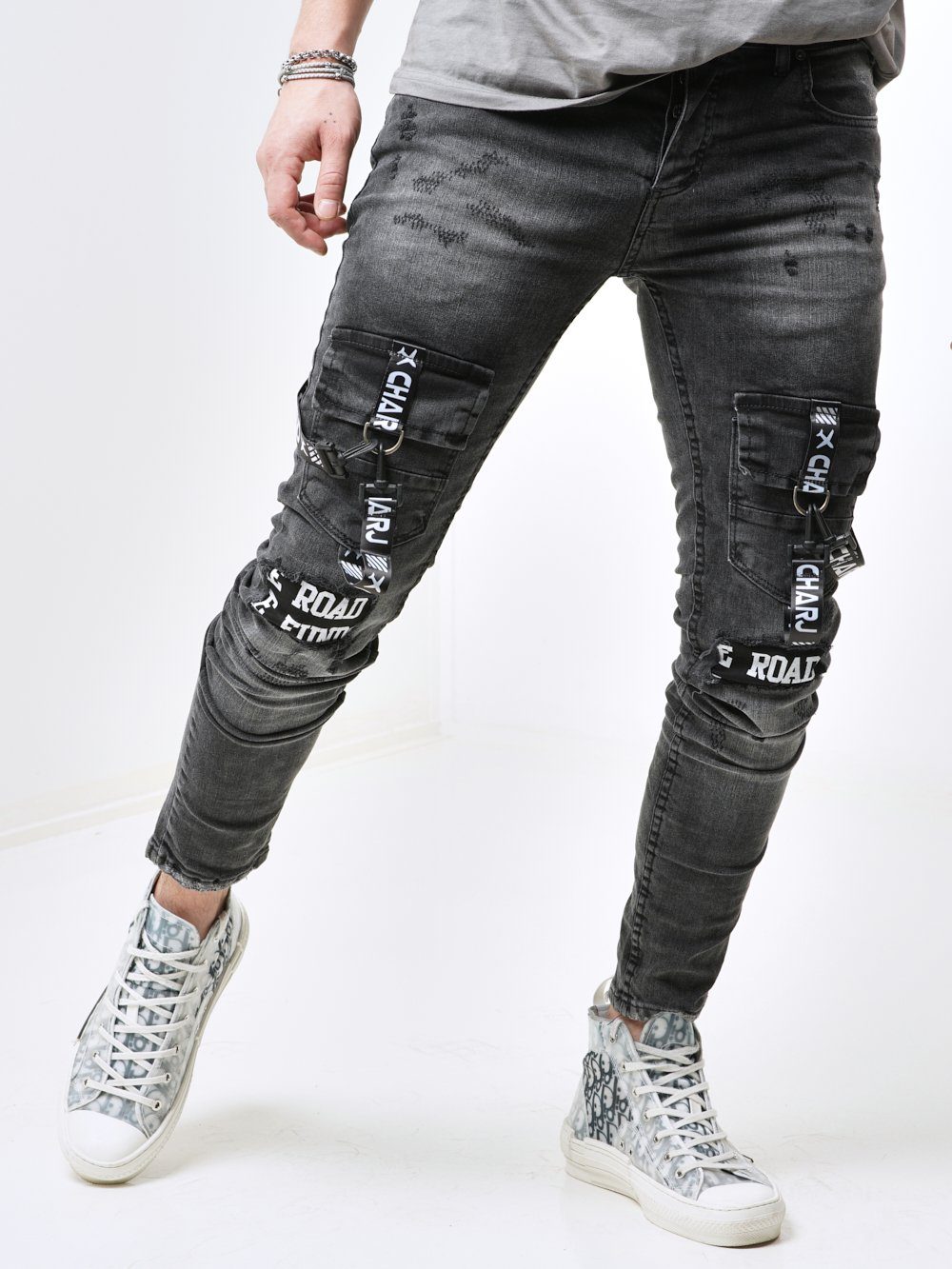 TORNADO BLACK Jeans SERNES-CHARJ