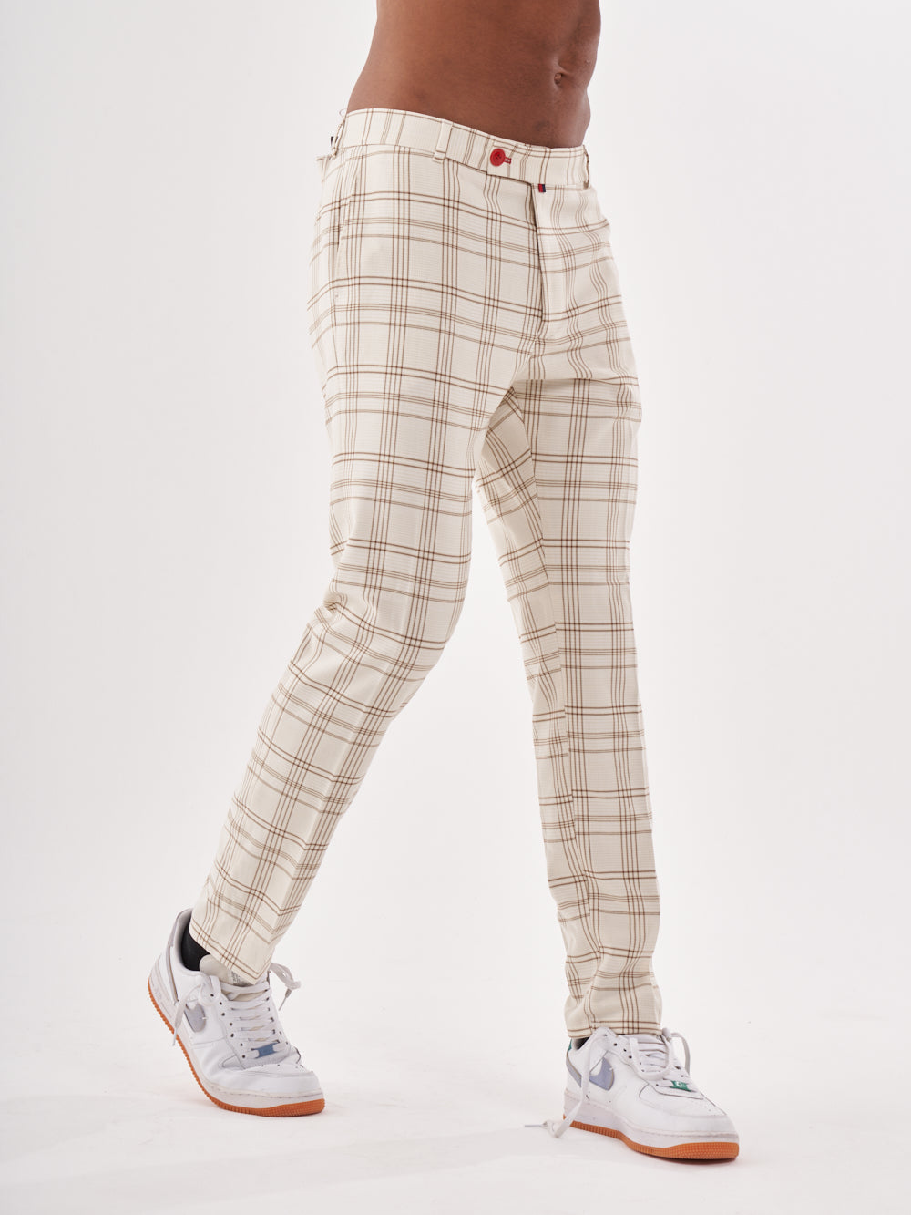 A man wearing FULLMOON PANTS.