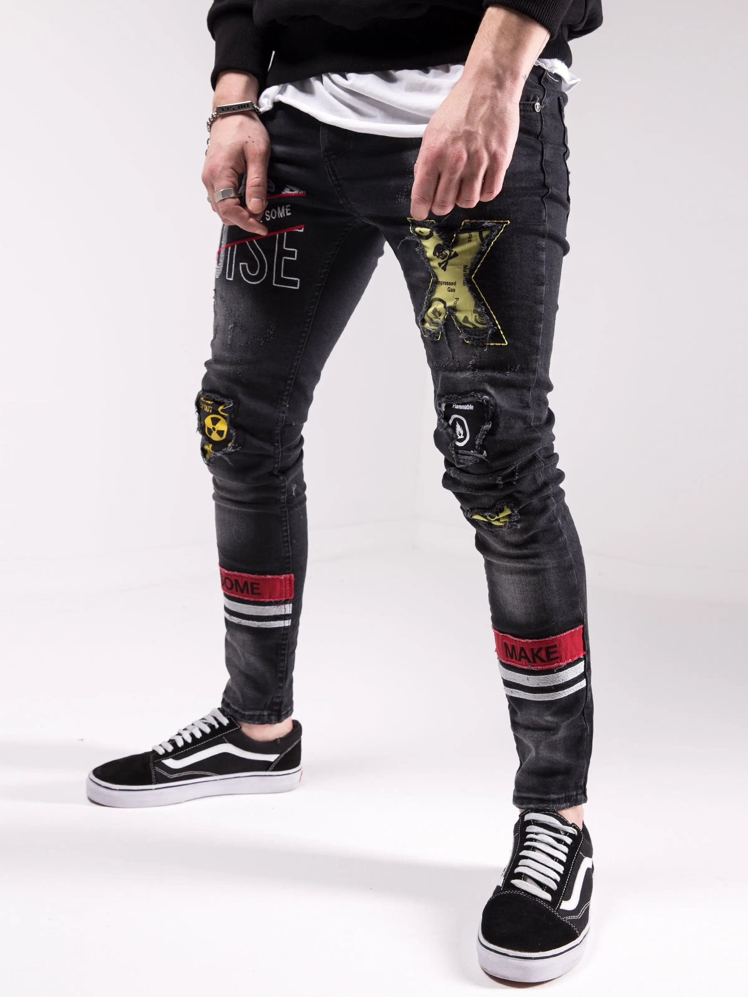 Black Panther Jeans SERNES-X