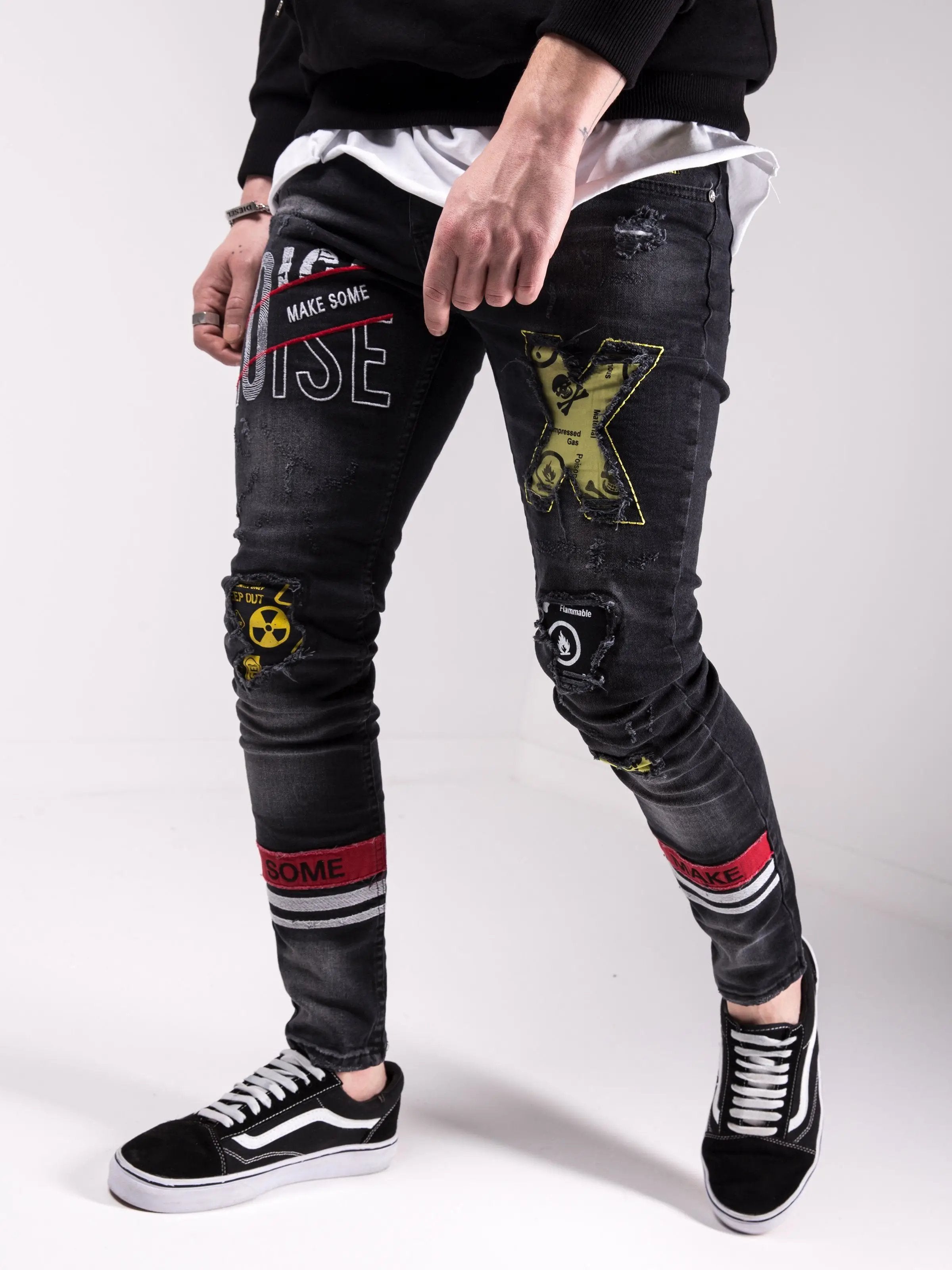 Black Panther Jeans SERNES-X