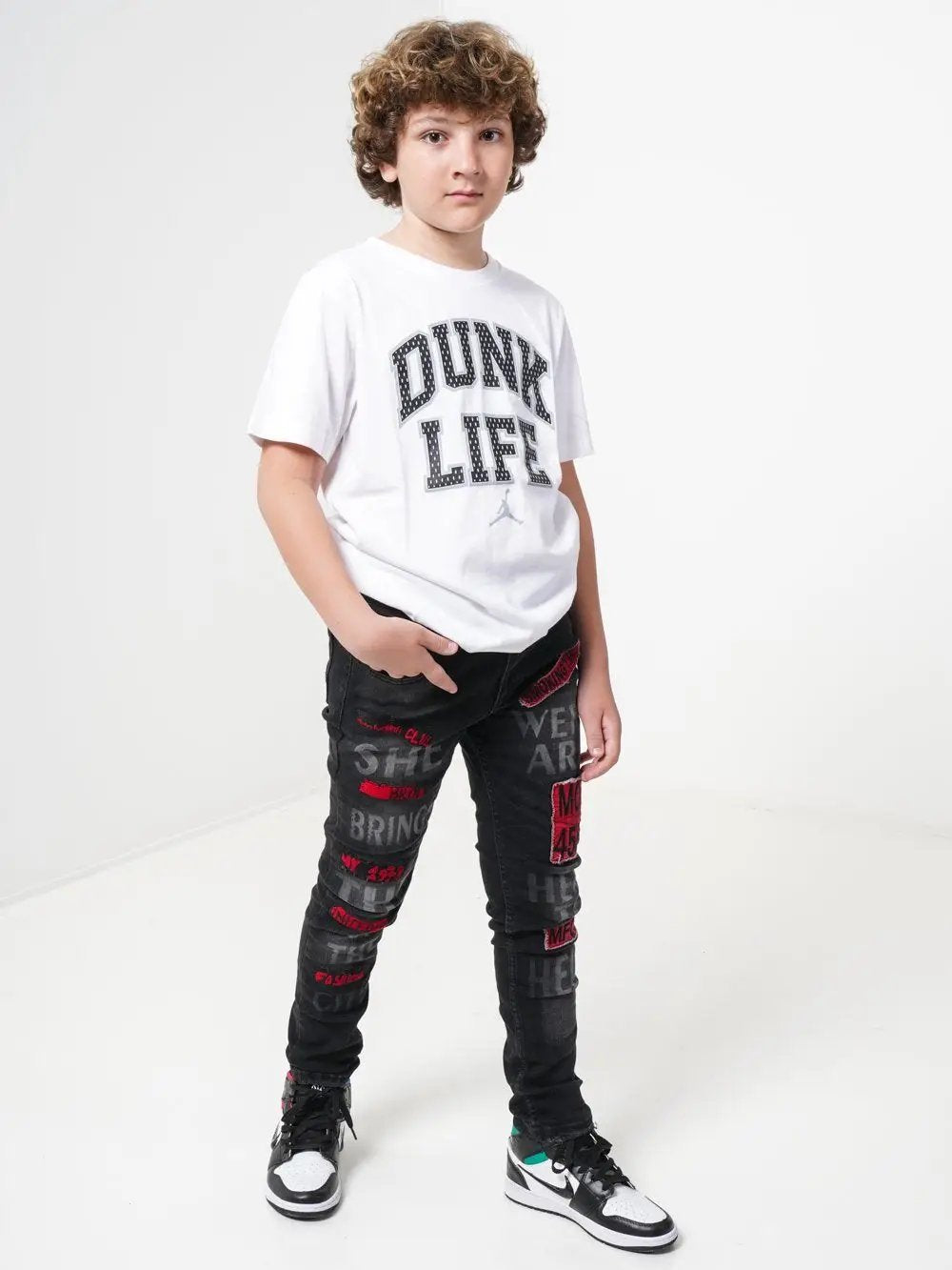GHETTO BIRD JR. JEANS-JR SERNES-X