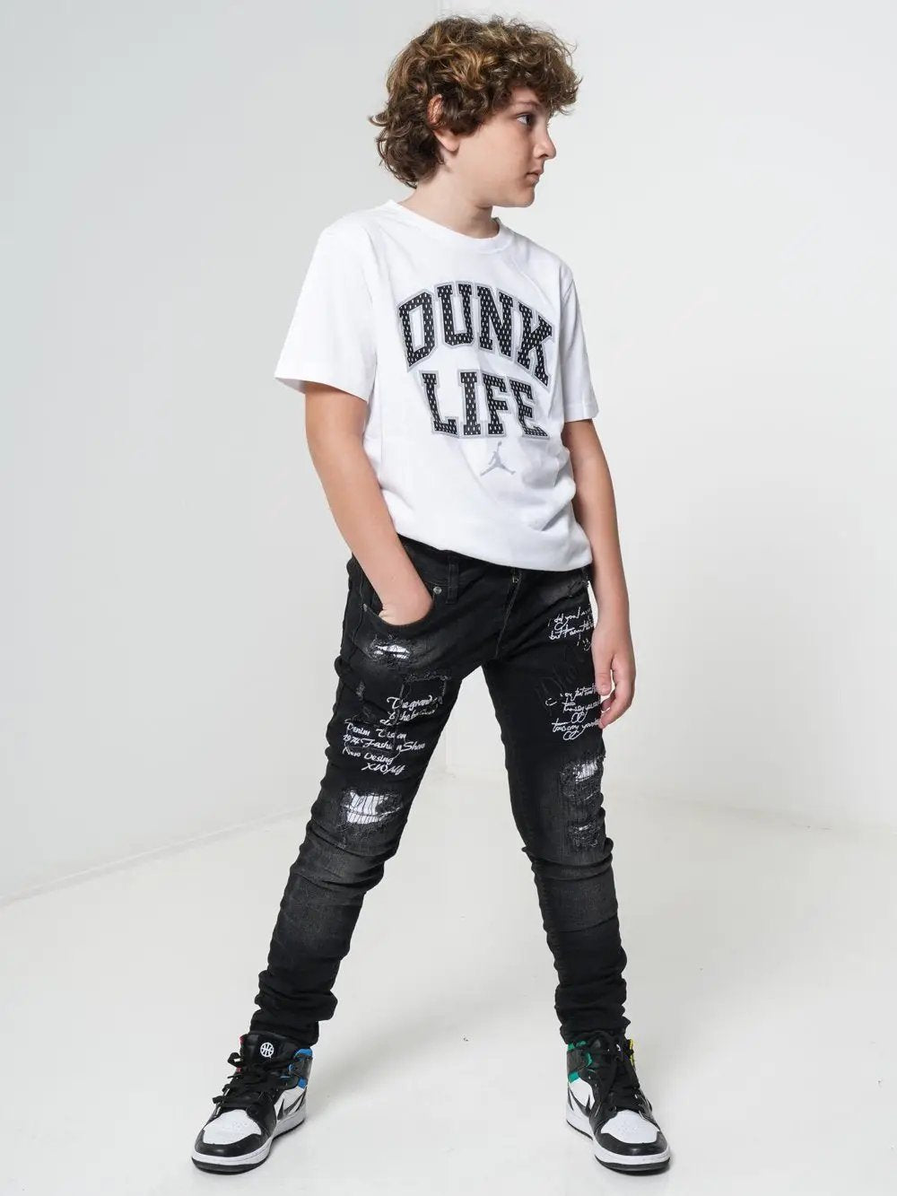 BLACK STONE JR. JEANS-JR SERNES-X