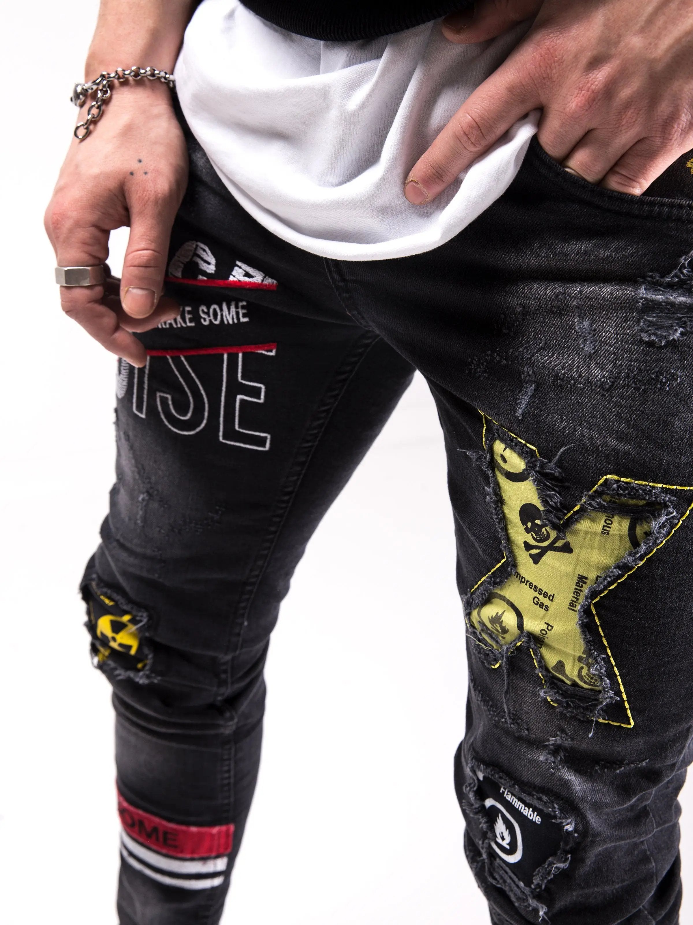 Black Panther Jeans SERNES-X