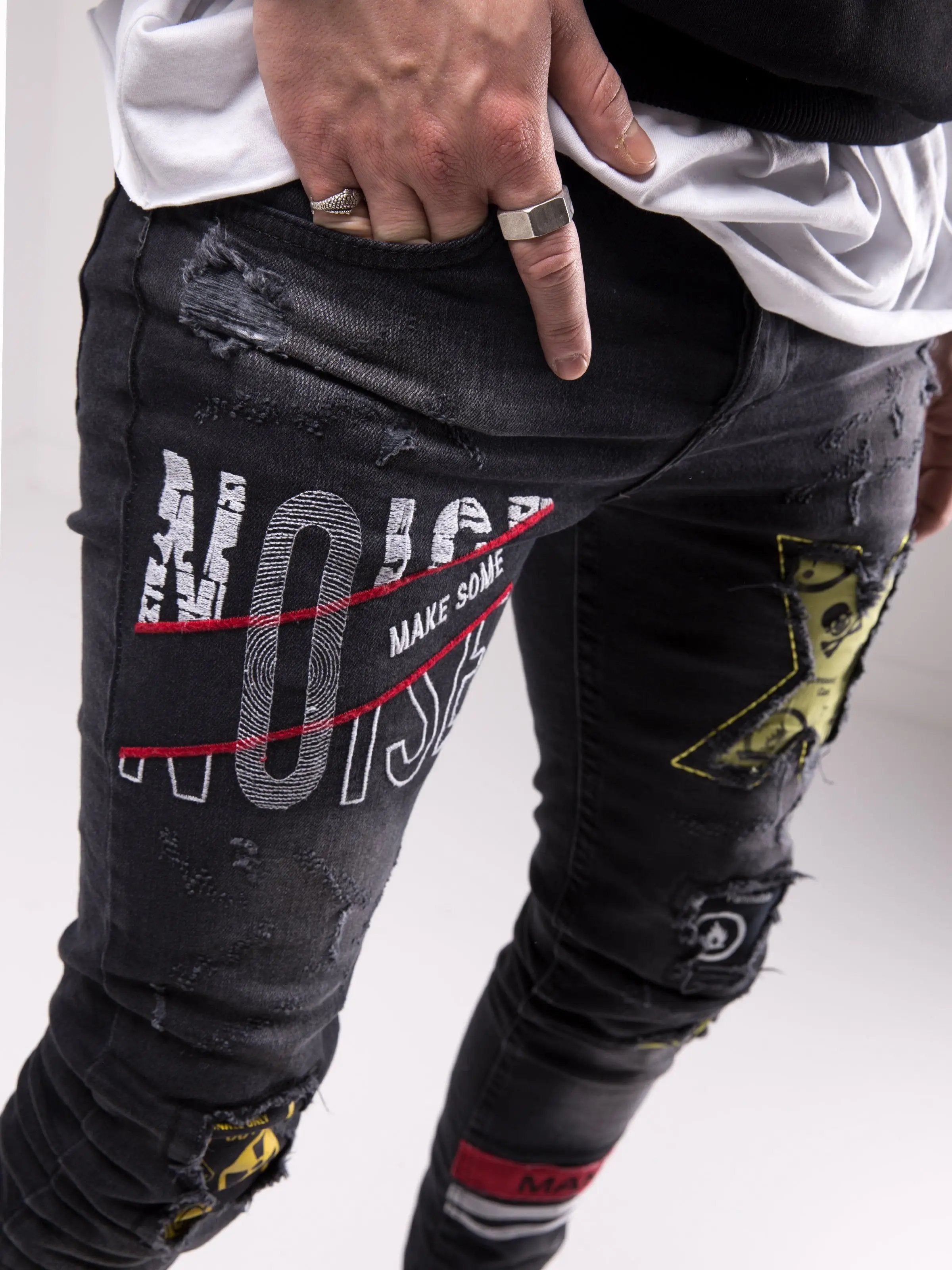 Black Panther Jeans SERNES-X