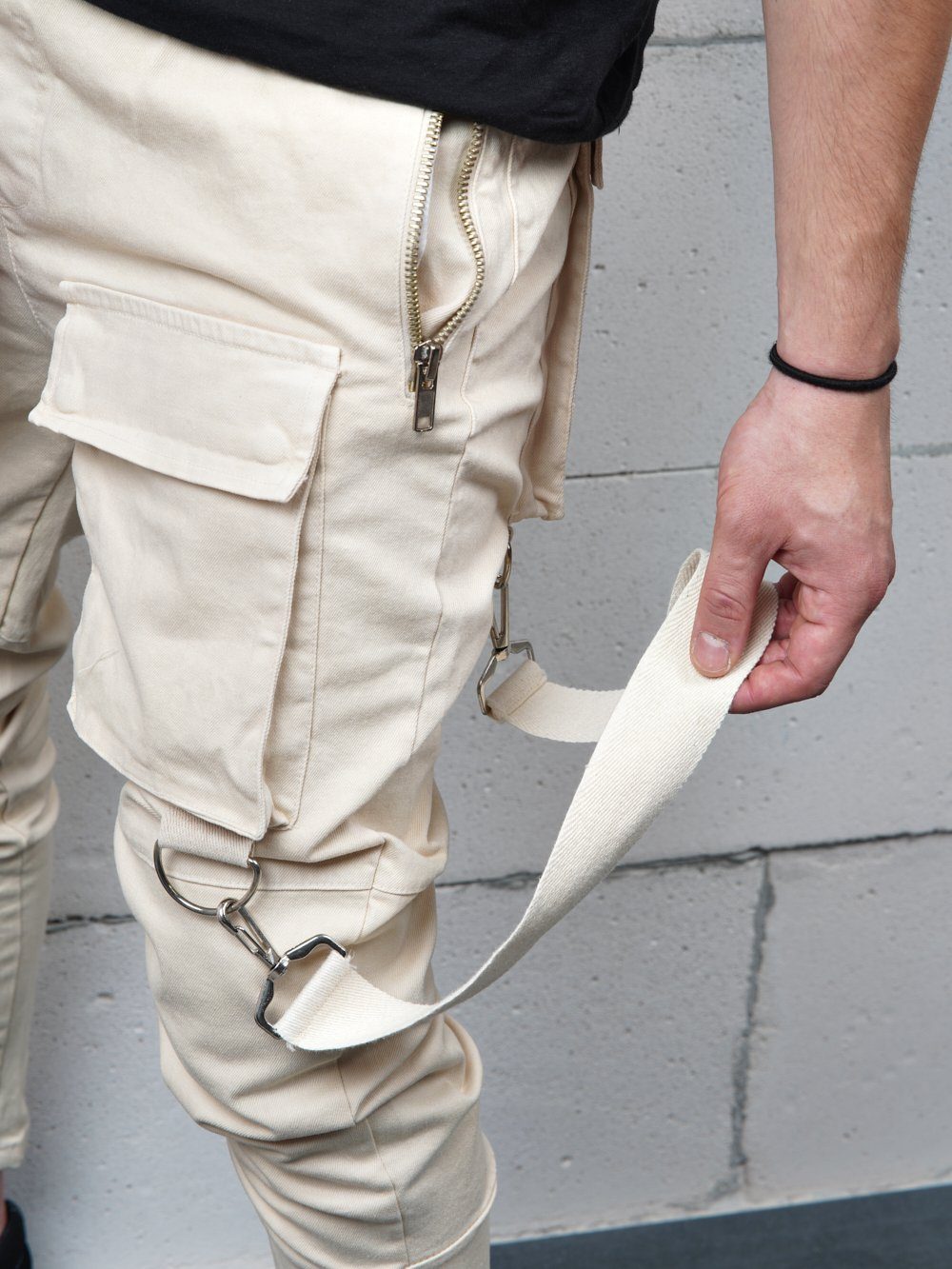 BEIGE BRONX Jeans Sernes-King