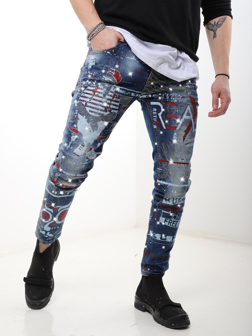 SKATEBOARD Jeans SERNES-X