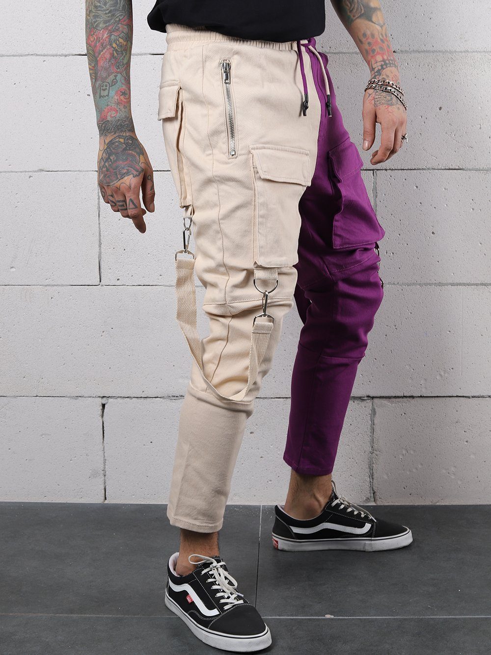 PURPLE BEIGE BRONX Jeans SERNES-HOME