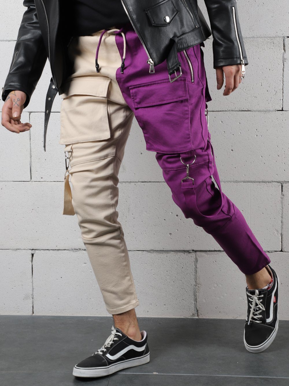 PURPLE BEIGE BRONX Jeans SERNES-HOME