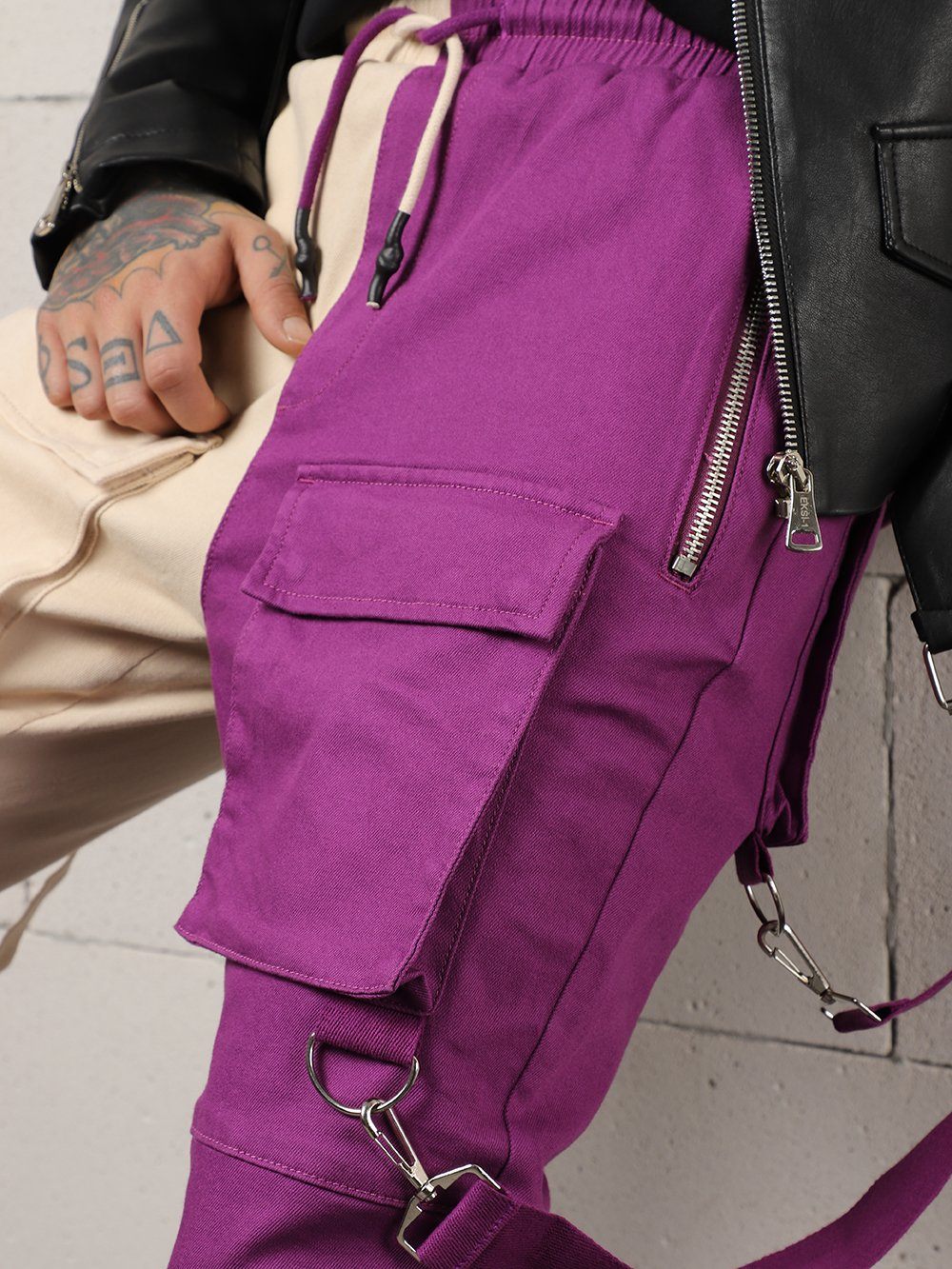 PURPLE BEIGE BRONX Jeans SERNES-HOME