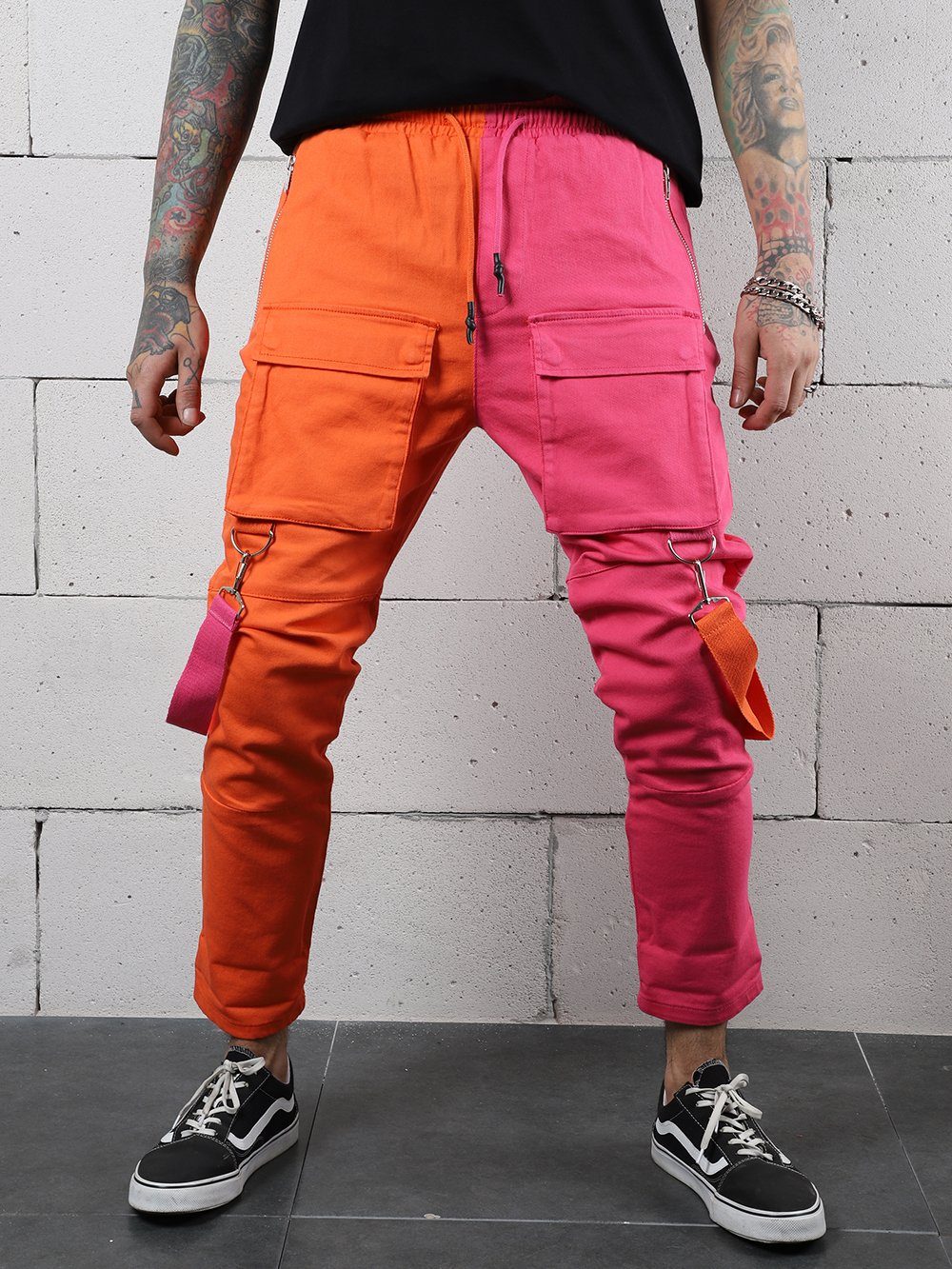 ORANGE PINK BRONX Jeans Sernes-King