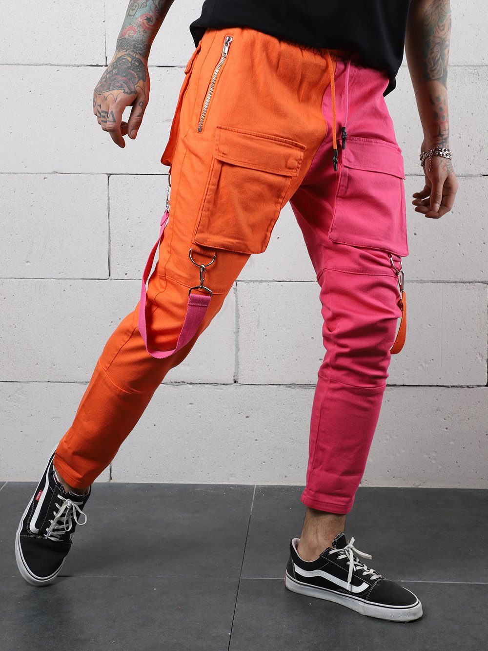 ORANGE PINK BRONX Jeans Sernes-King
