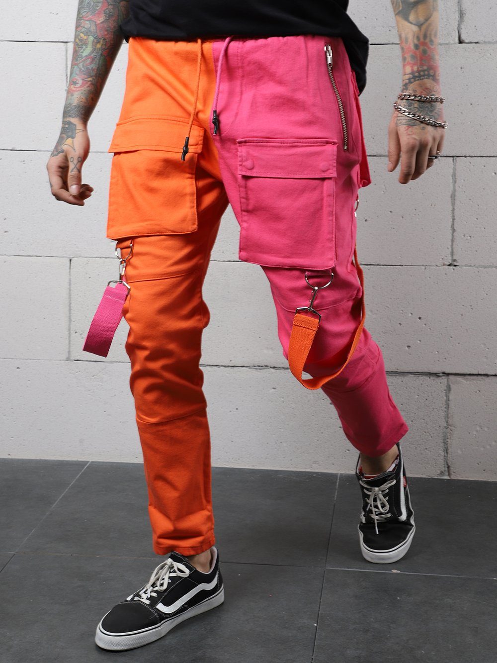 ORANGE PINK BRONX Jeans Sernes-King