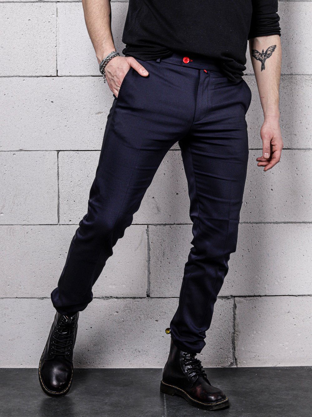 AUBERGINE Pants SERNES-SCR
