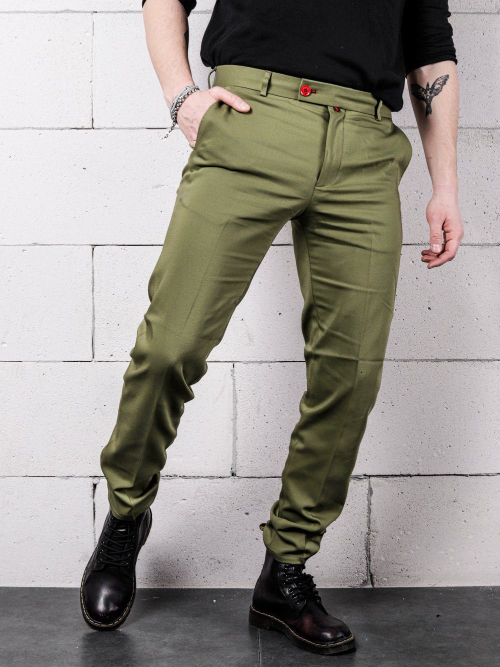GREEN FAIRY Pants SERNES-SCR 