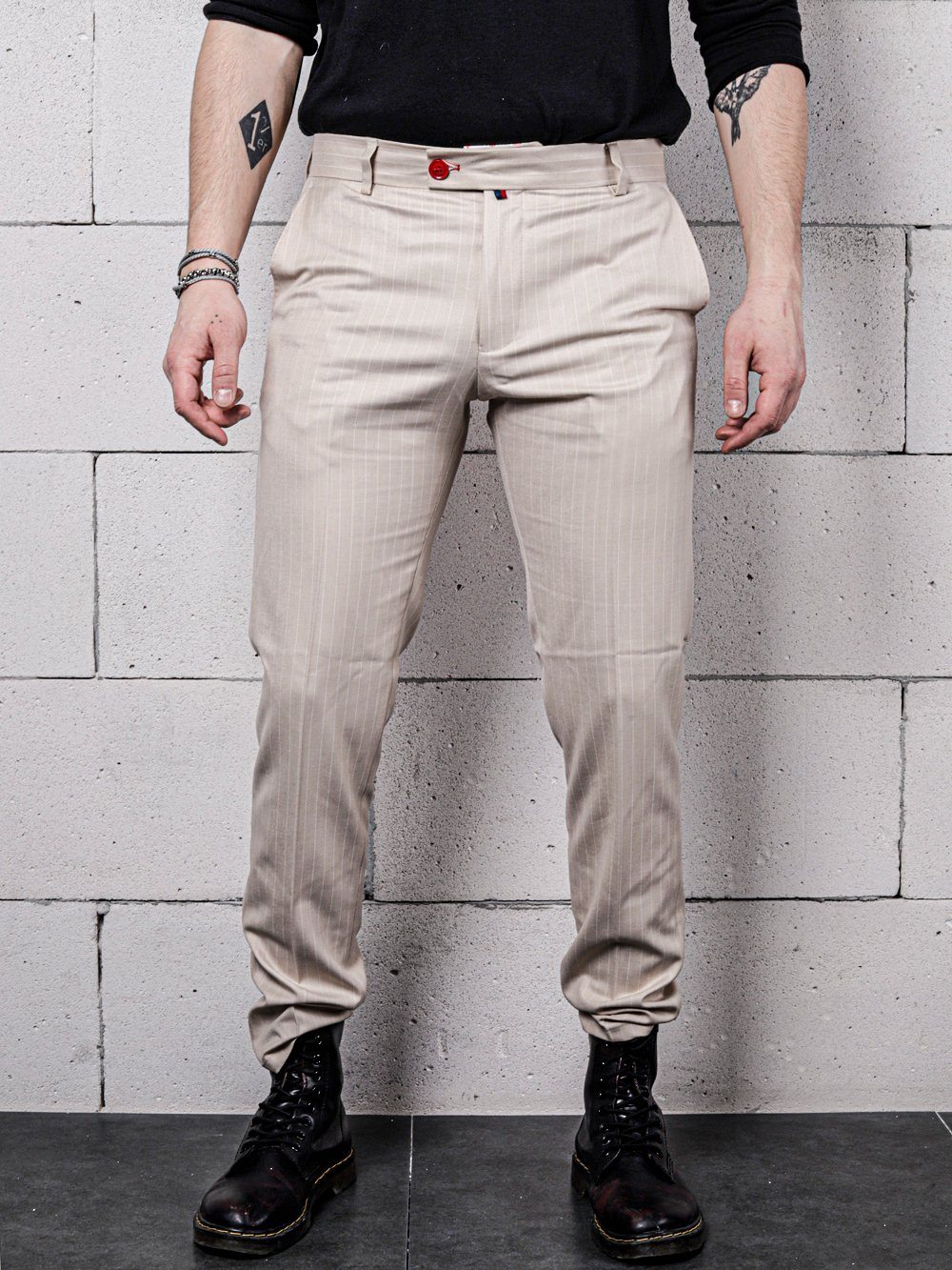 Semi Formal Pants - La Creme | Streetwear pants for men