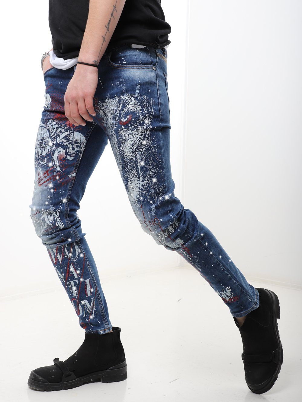 SKULLPION Jeans SERNES-X