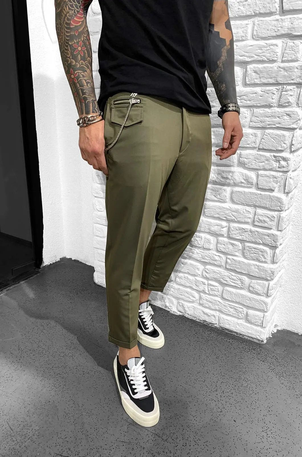 Gentleman's Roll Up Pants SERNES-ISLAND 