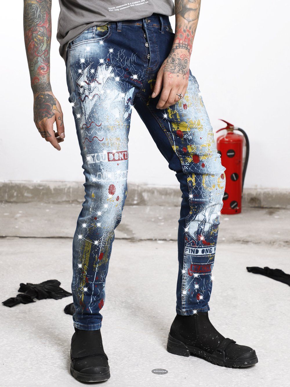 ACTION MOVIE Jeans SERNES-X