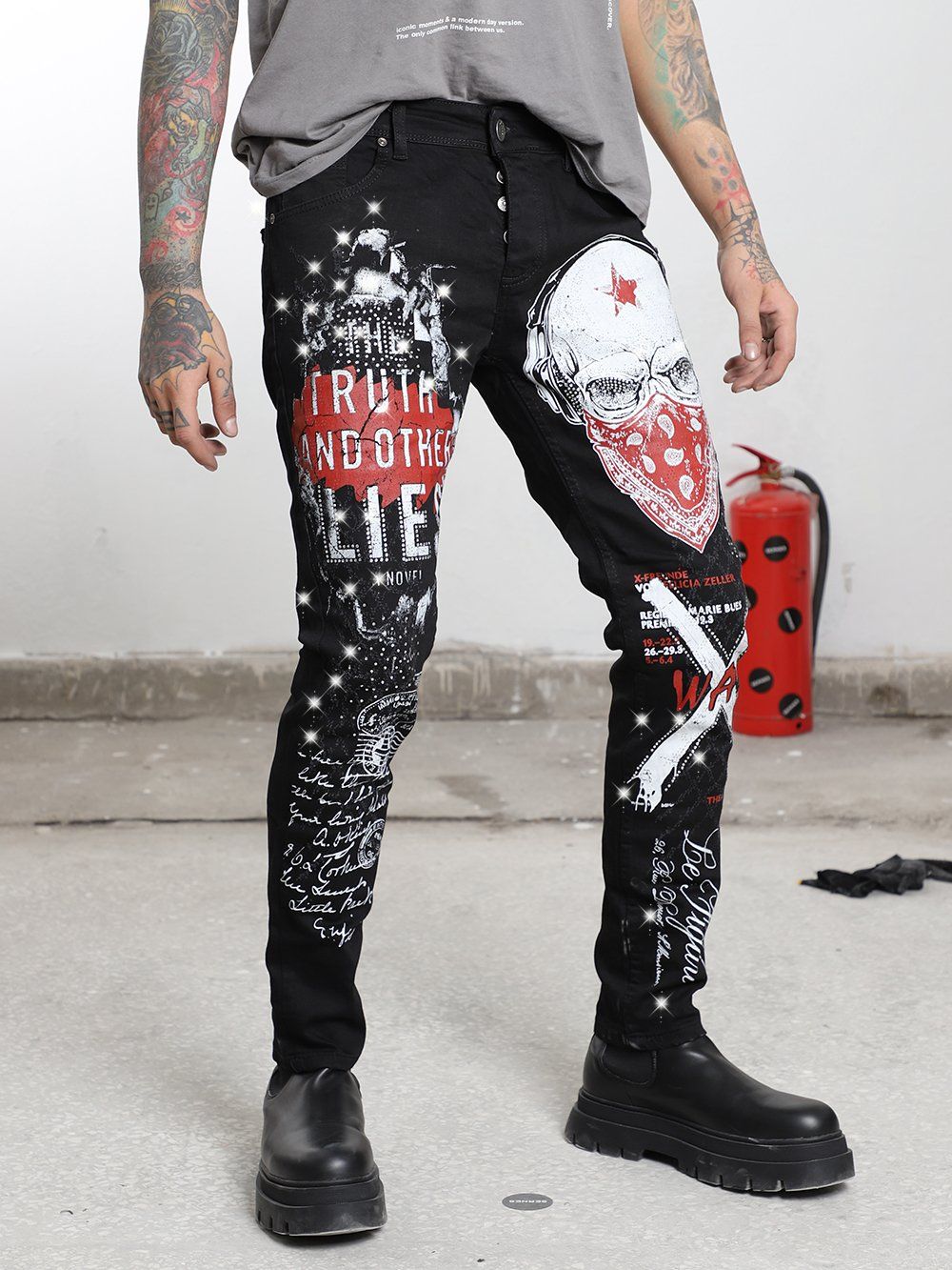 RED DEVIL Jeans SERNES-X