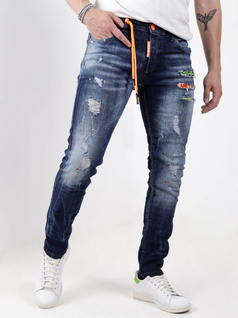 Dsquared2 men's slim fit jeans - GRAPHITE.