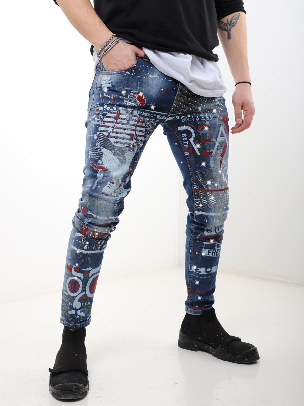 SKATEBOARD Jeans SERNES-X