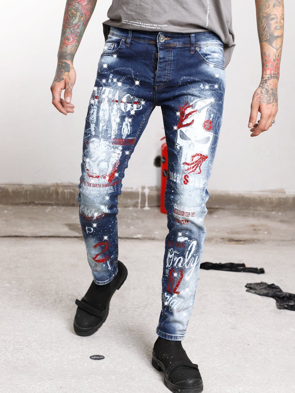 NIGHTMARE Jeans SERNES-X