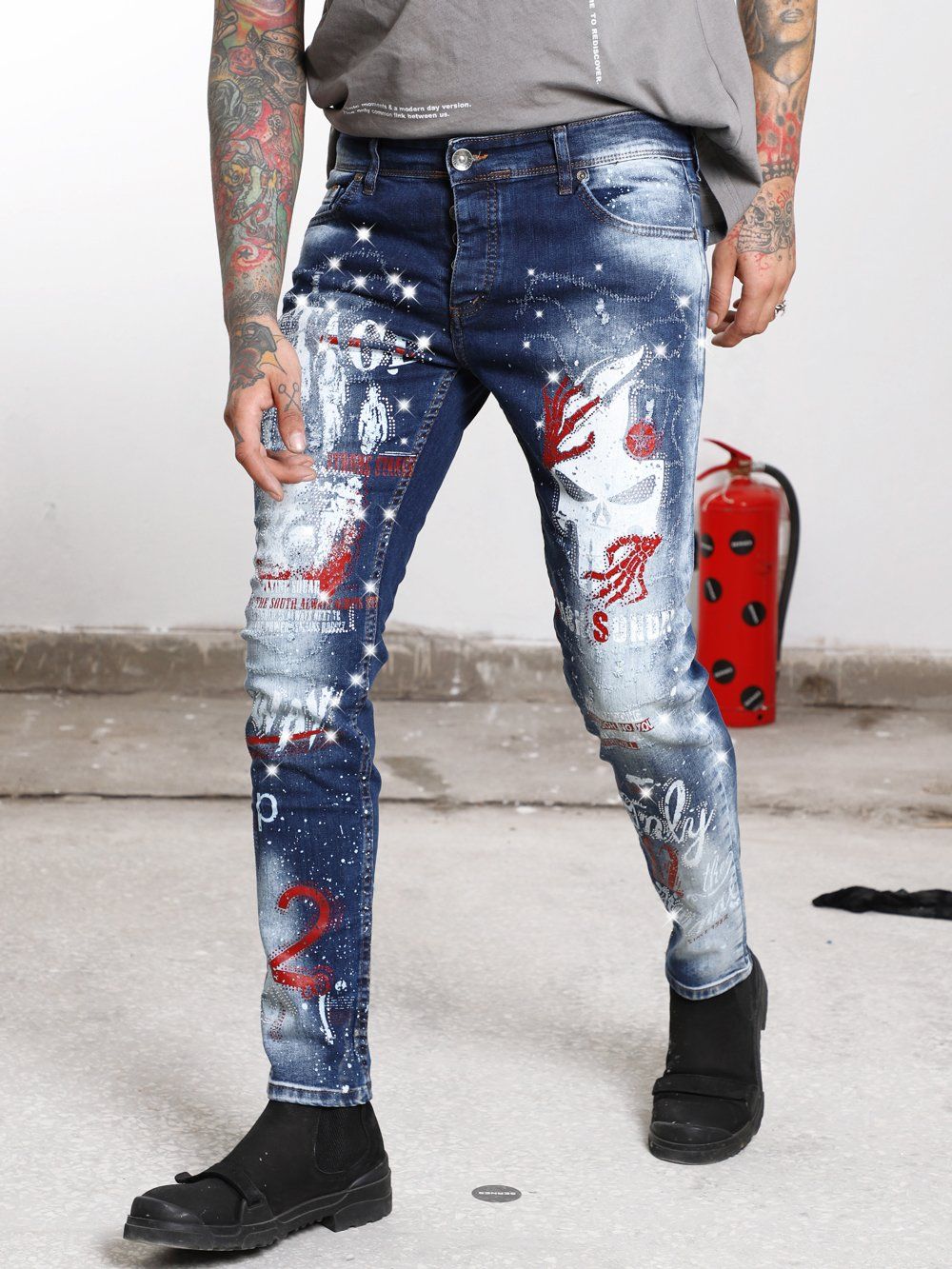 NIGHTMARE Jeans SERNES-X