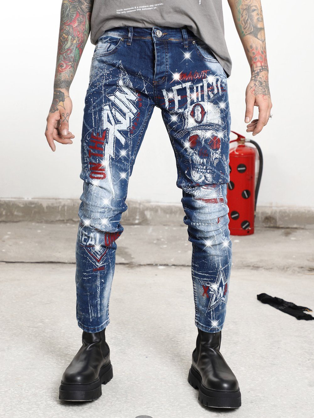 CRYSTAL Jeans SERNES-X