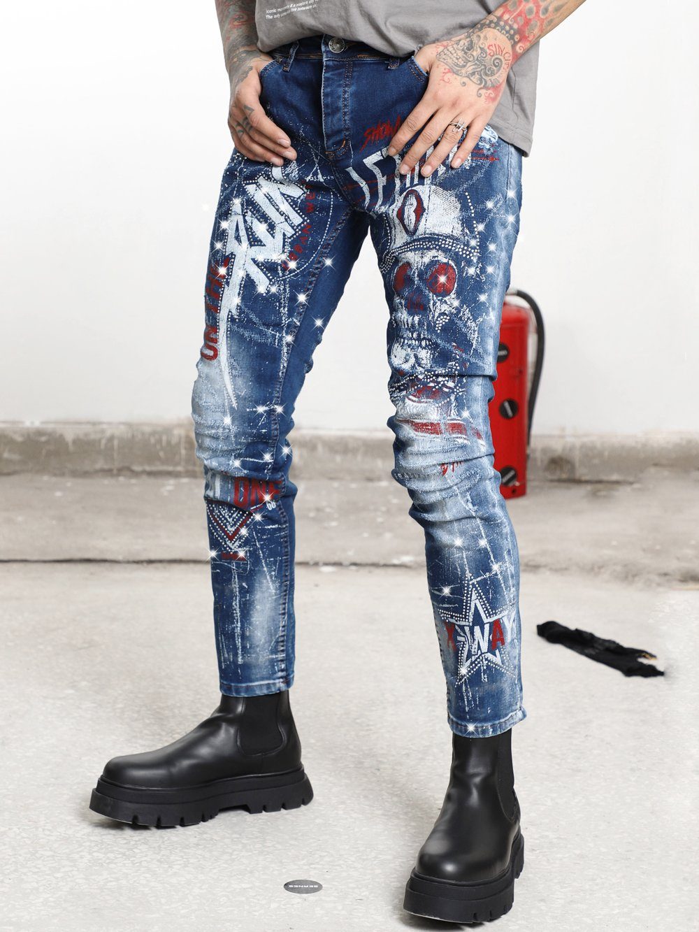 CRYSTAL Jeans SERNES-X