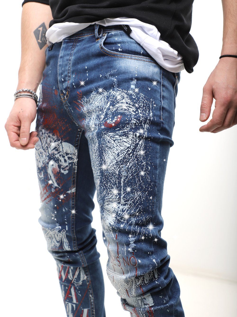 SKULLPION Jeans SERNES-X