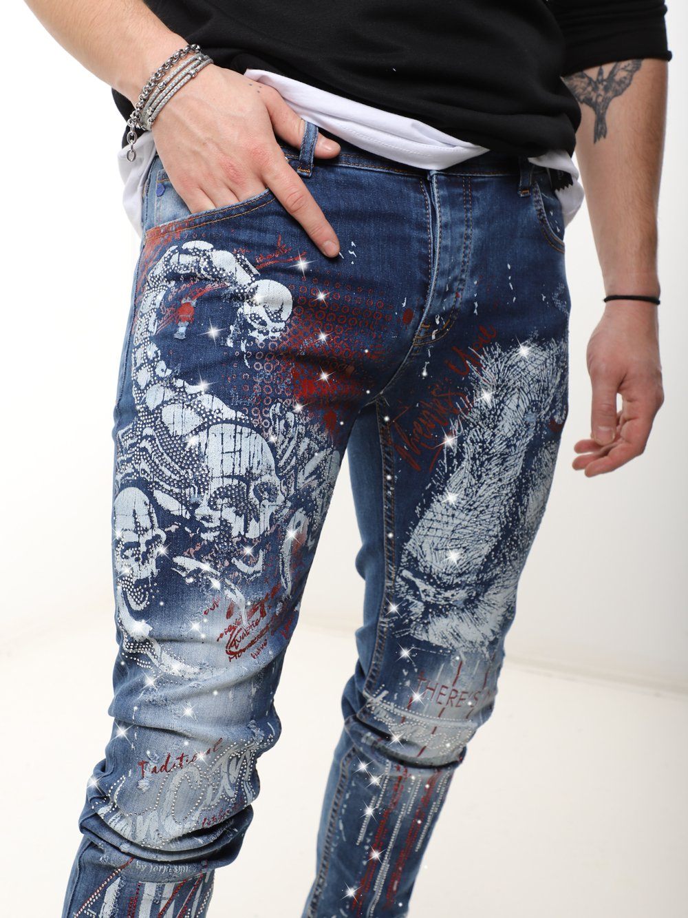 SKULLPION Jeans SERNES-X