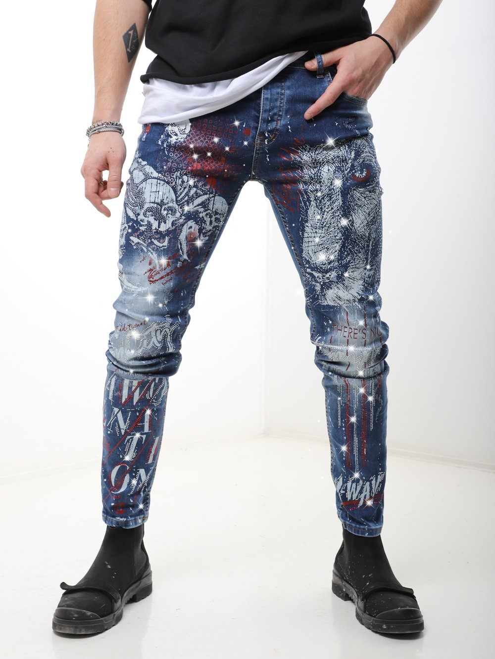 SKULLPION Jeans SERNES-X
