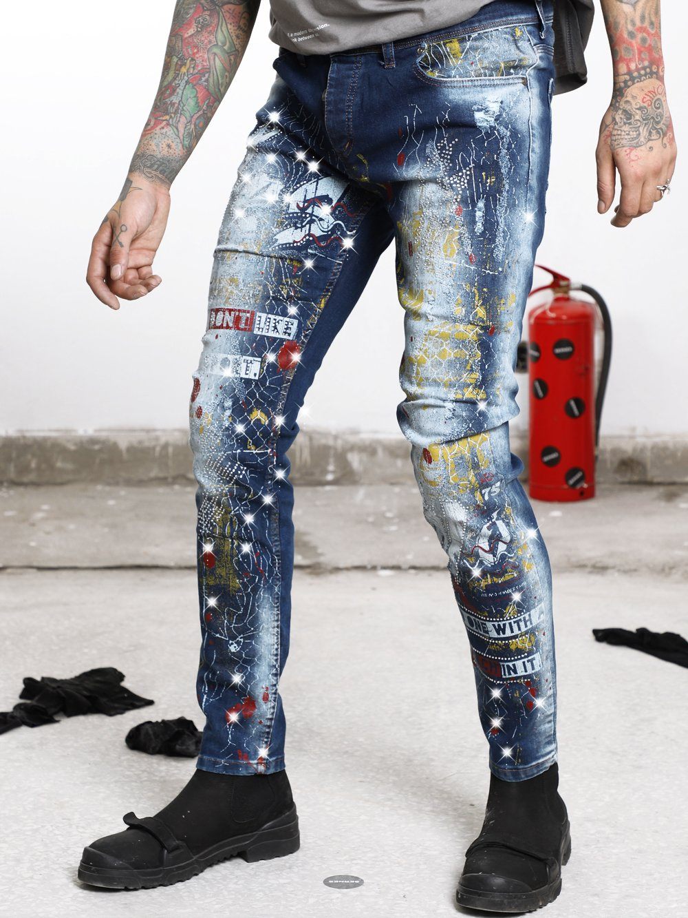 ACTION MOVIE Jeans SERNES-X