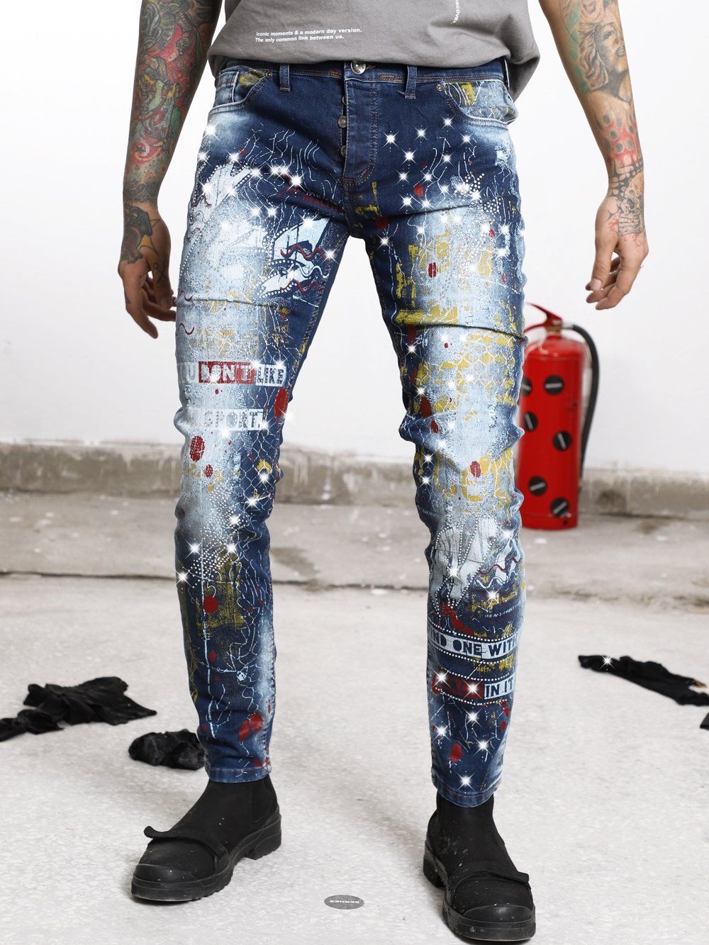 ACTION MOVIE Jeans SERNES-X