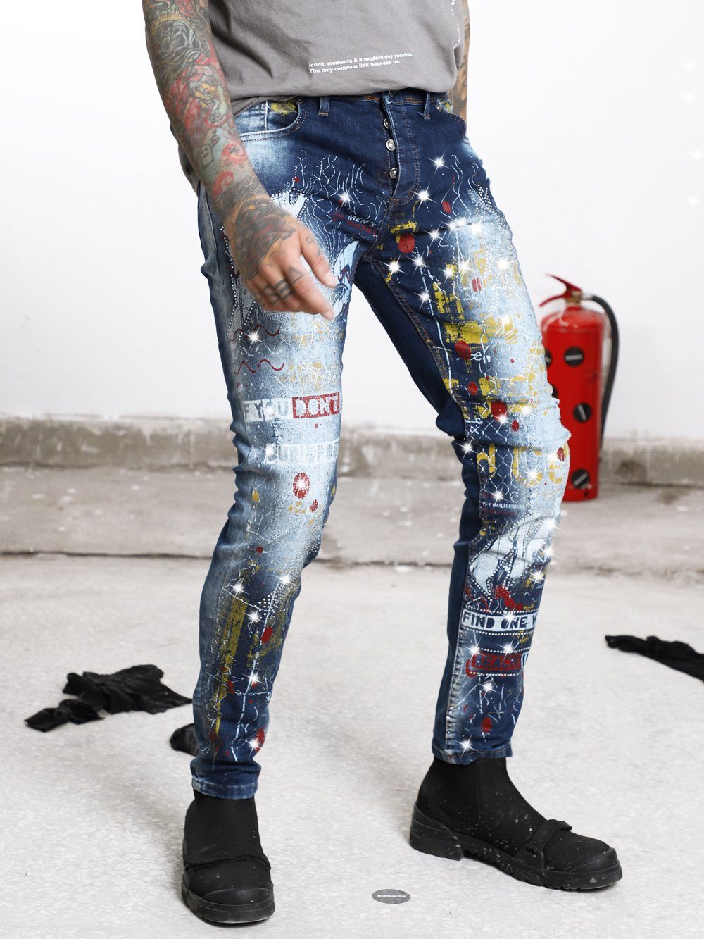 ACTION MOVIE Jeans SERNES-X