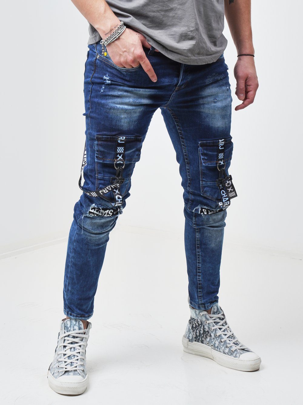 TORNADO BLUE Jeans SERNES-CHARJ 