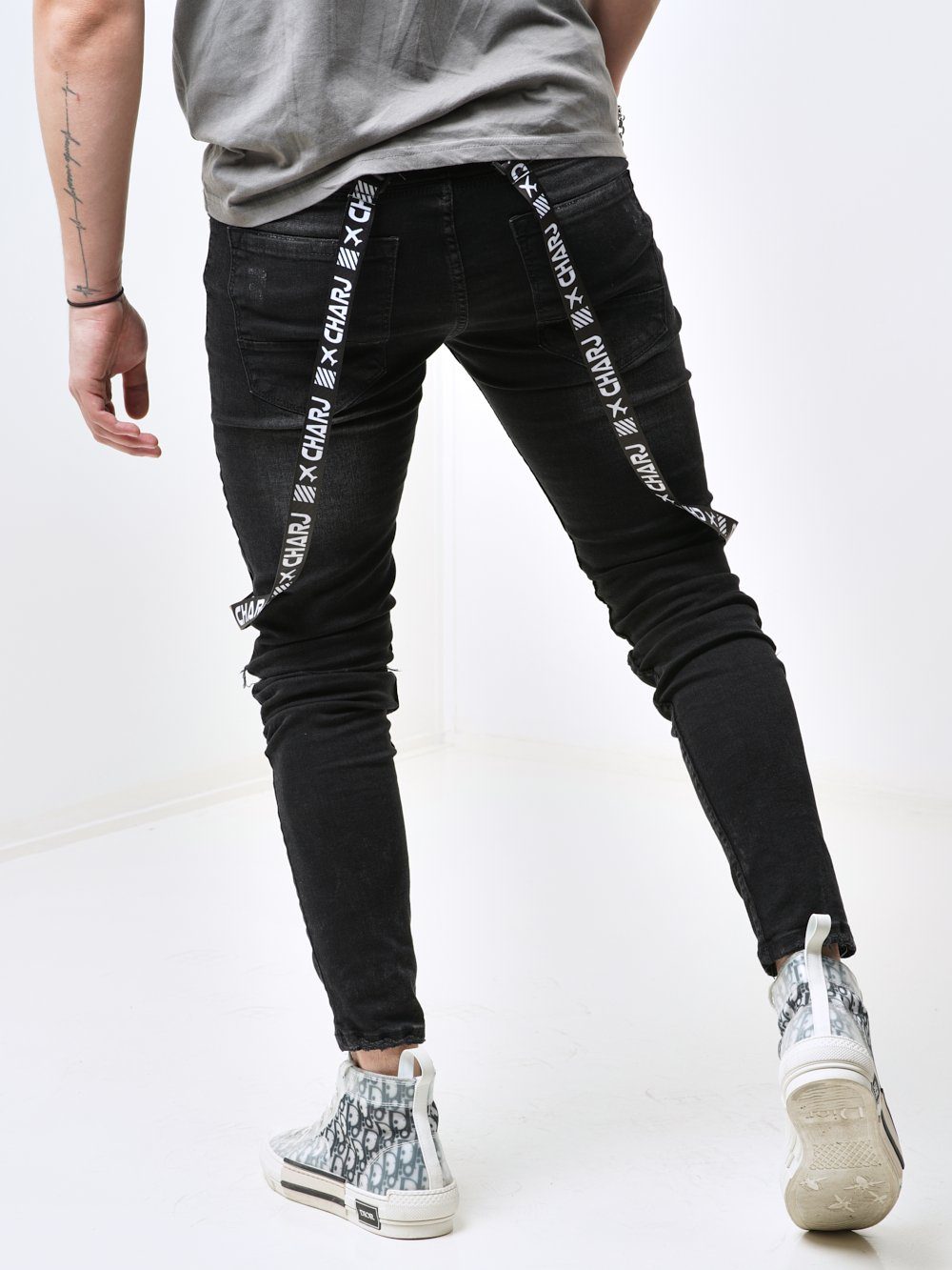 TORNADO DOUBLE BLACK Jeans SERNES-CHARJ 