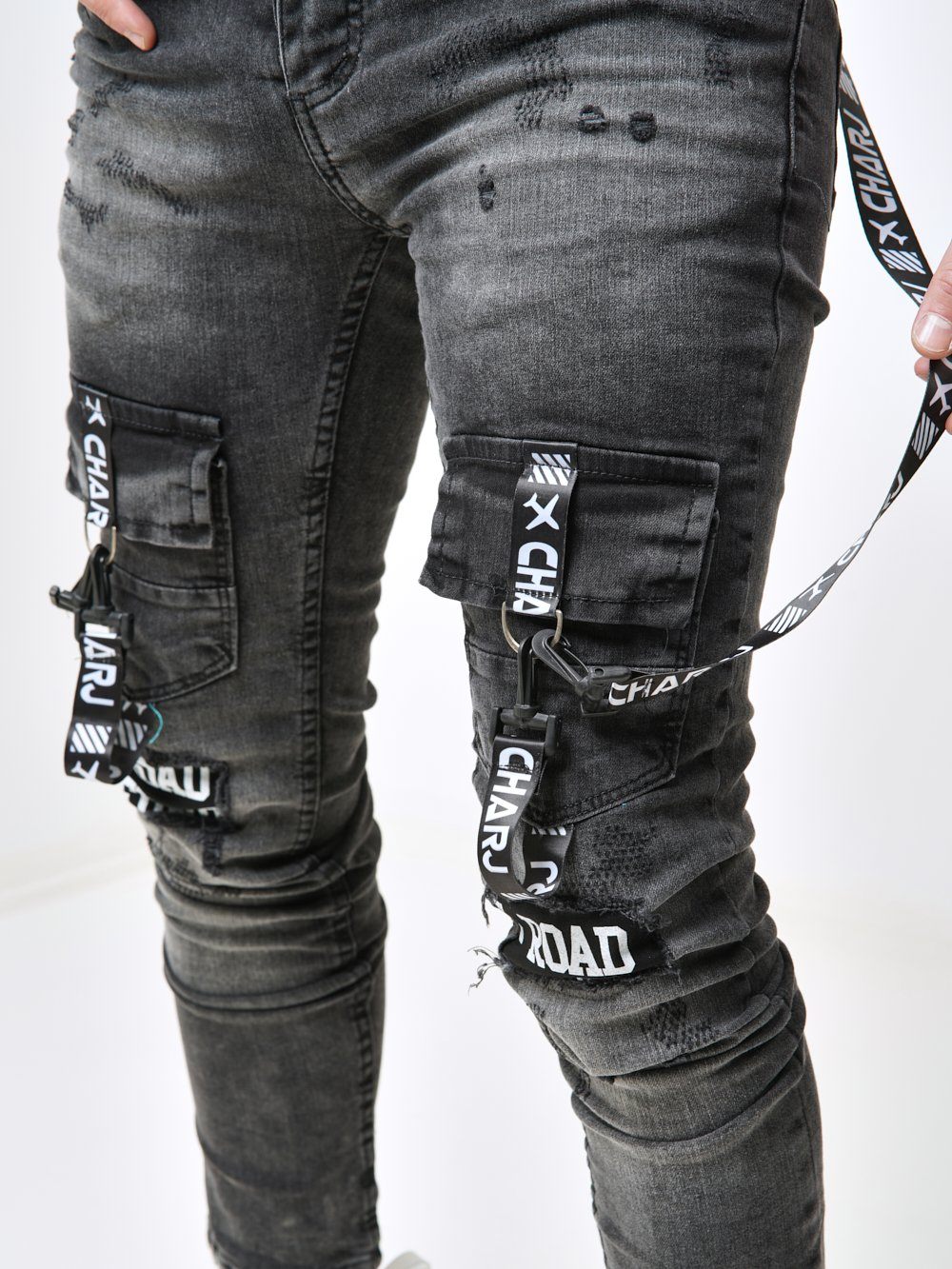 TORNADO BLACK Jeans SERNES-CHARJ 