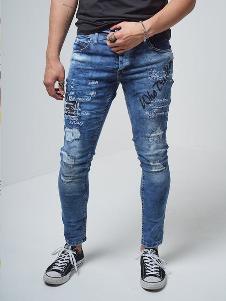 Jeans homme style hot sale