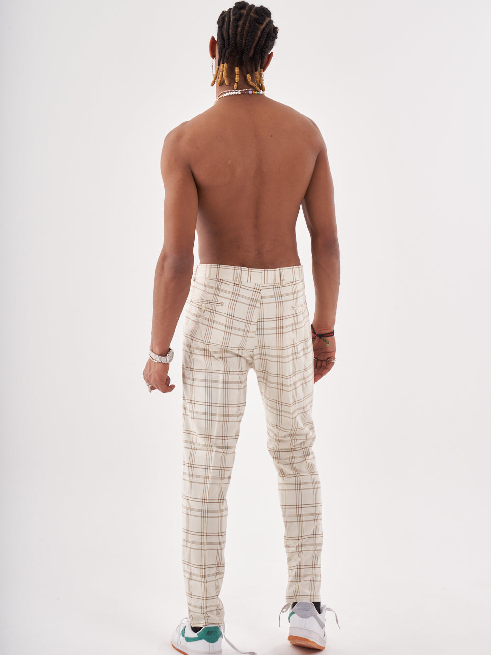 The back view of a man wearing Fullmoon Pants.
