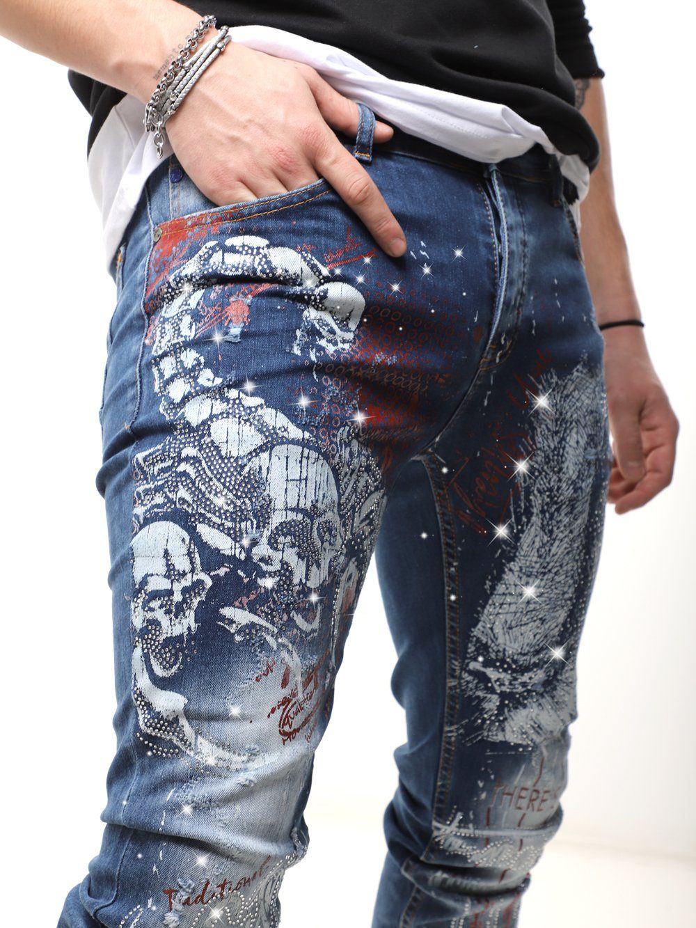 SKULLPION Jeans SERNES-X 
