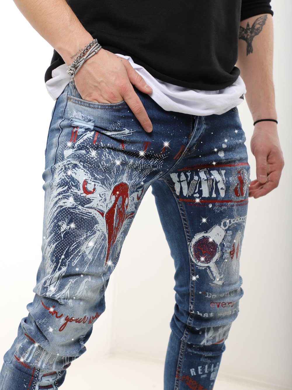 ICE FALCON Jeans SERNES-X 