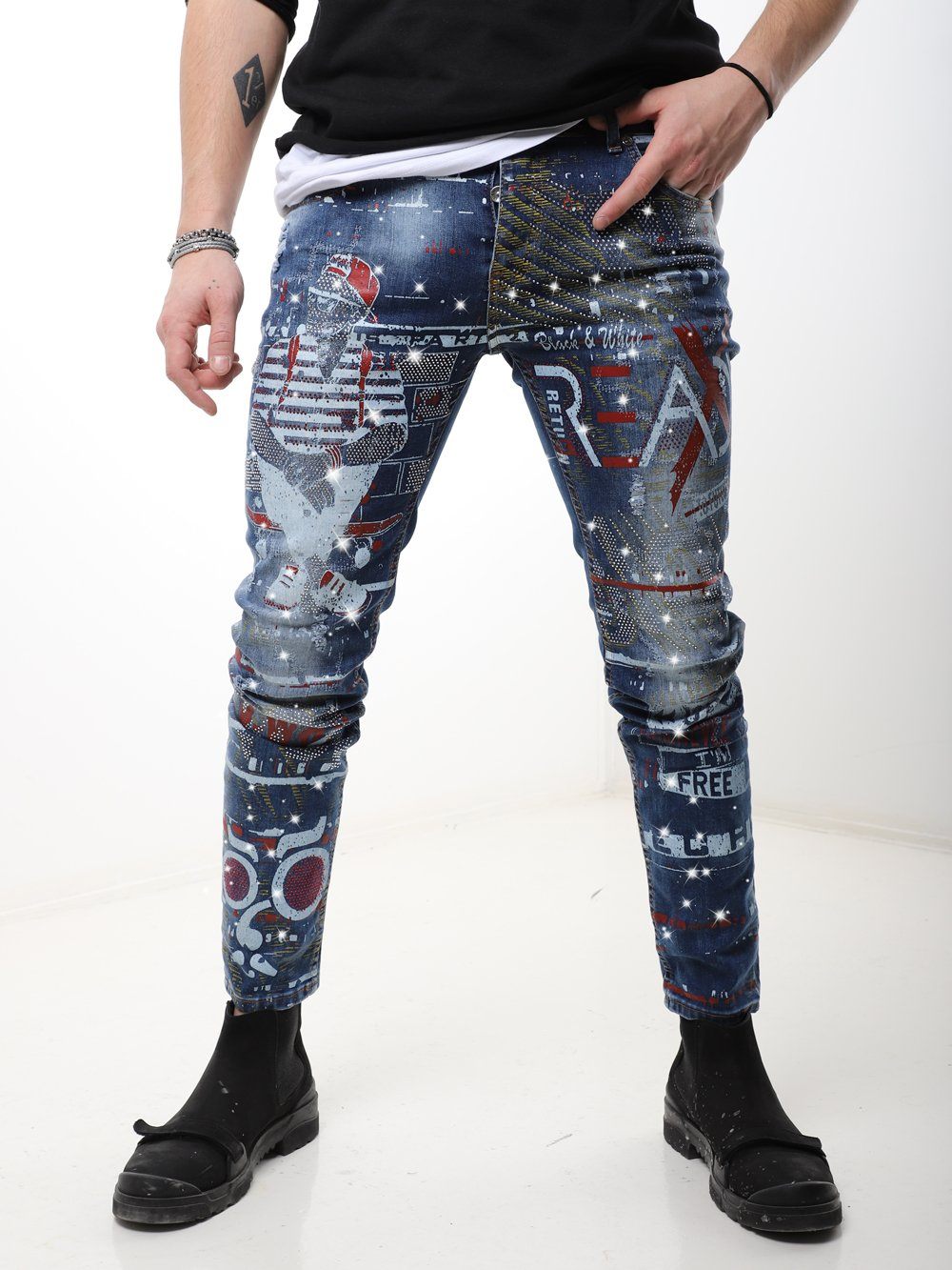 SKATEBOARD Jeans SERNES-X 