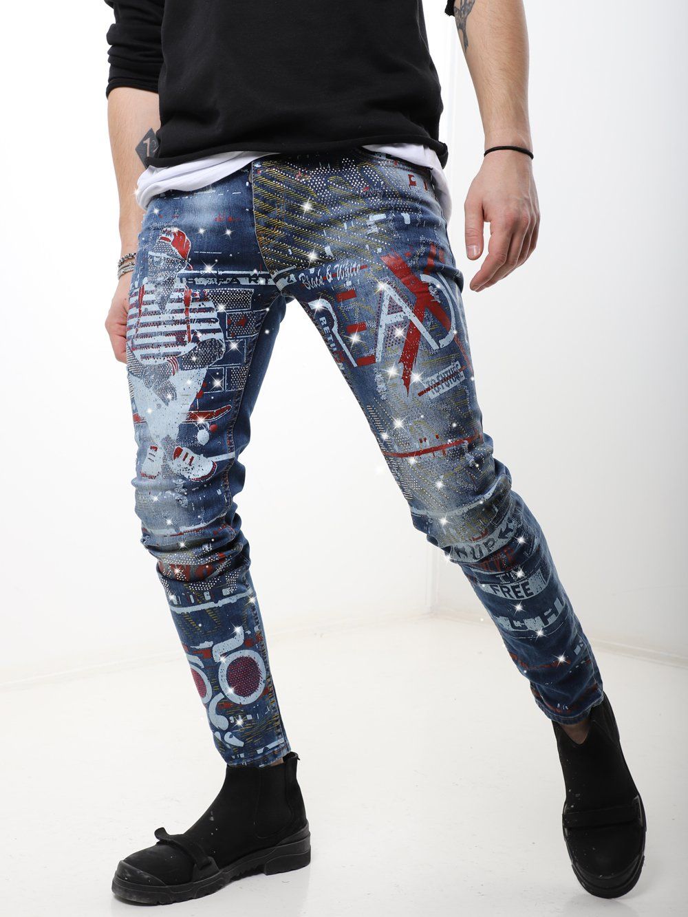 SKATEBOARD Jeans SERNES-X 