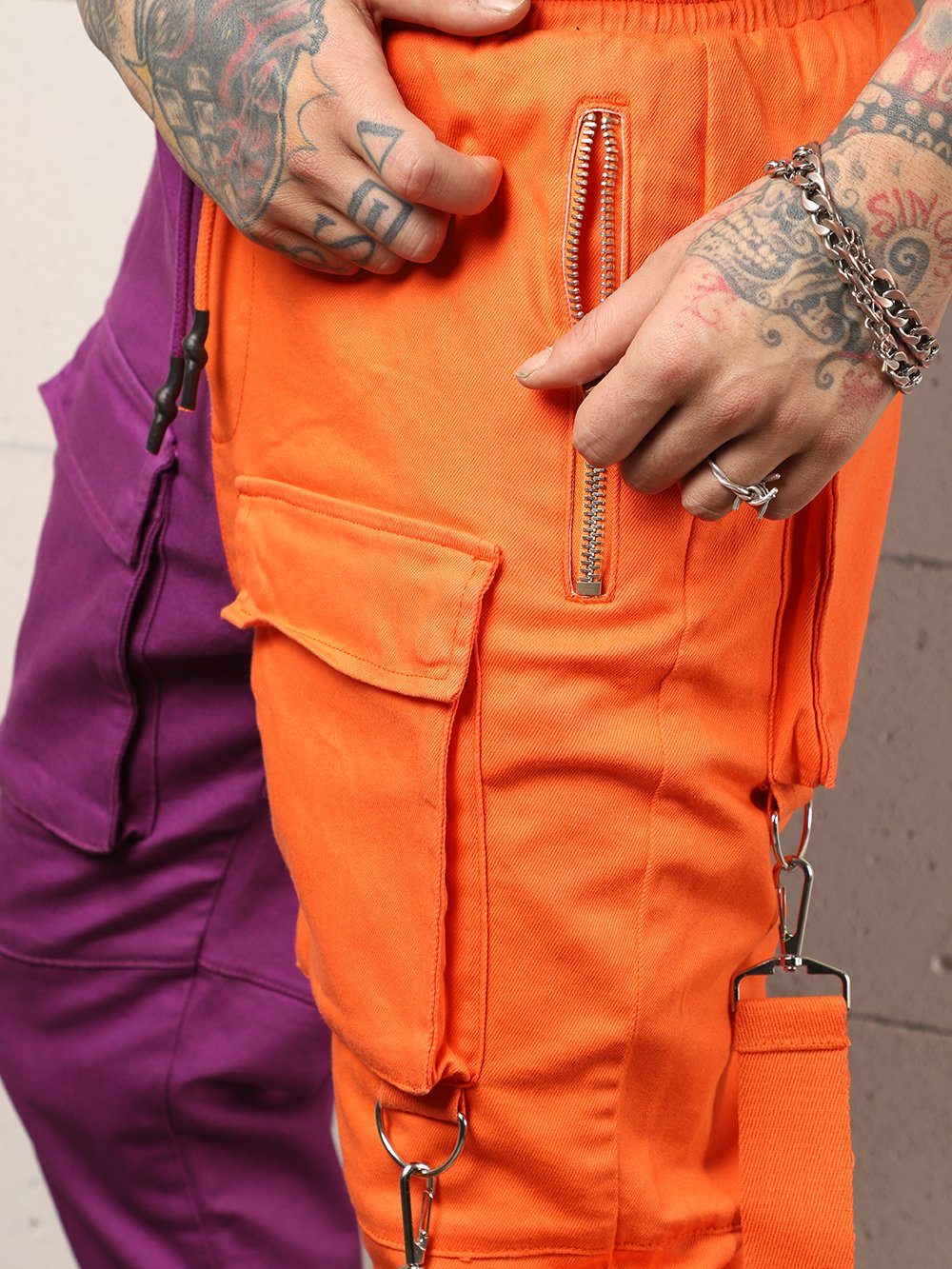 PURPLE ORANGE BRONX Jeans SERNES-HOME 