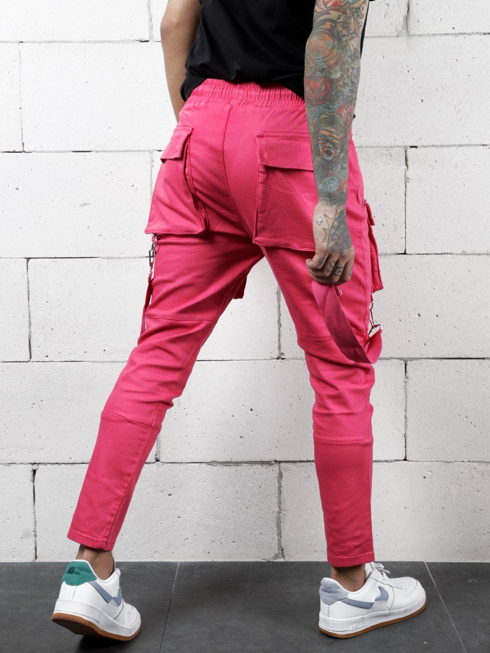 FREE SHIPPING Pink Streetwear Cargo Pants JKP1177  Pink streetwear, Summer  outfits women, Streetwear women