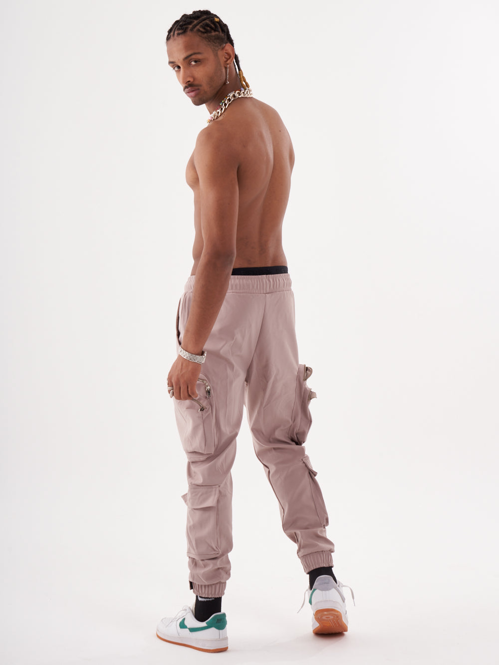 massnoun】22SS☆ SLIT SIDEZIP JOGGER PANTS