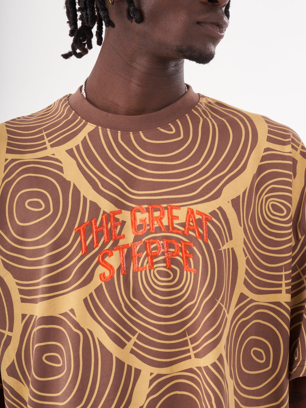 The great steppe t-shirt - brown.