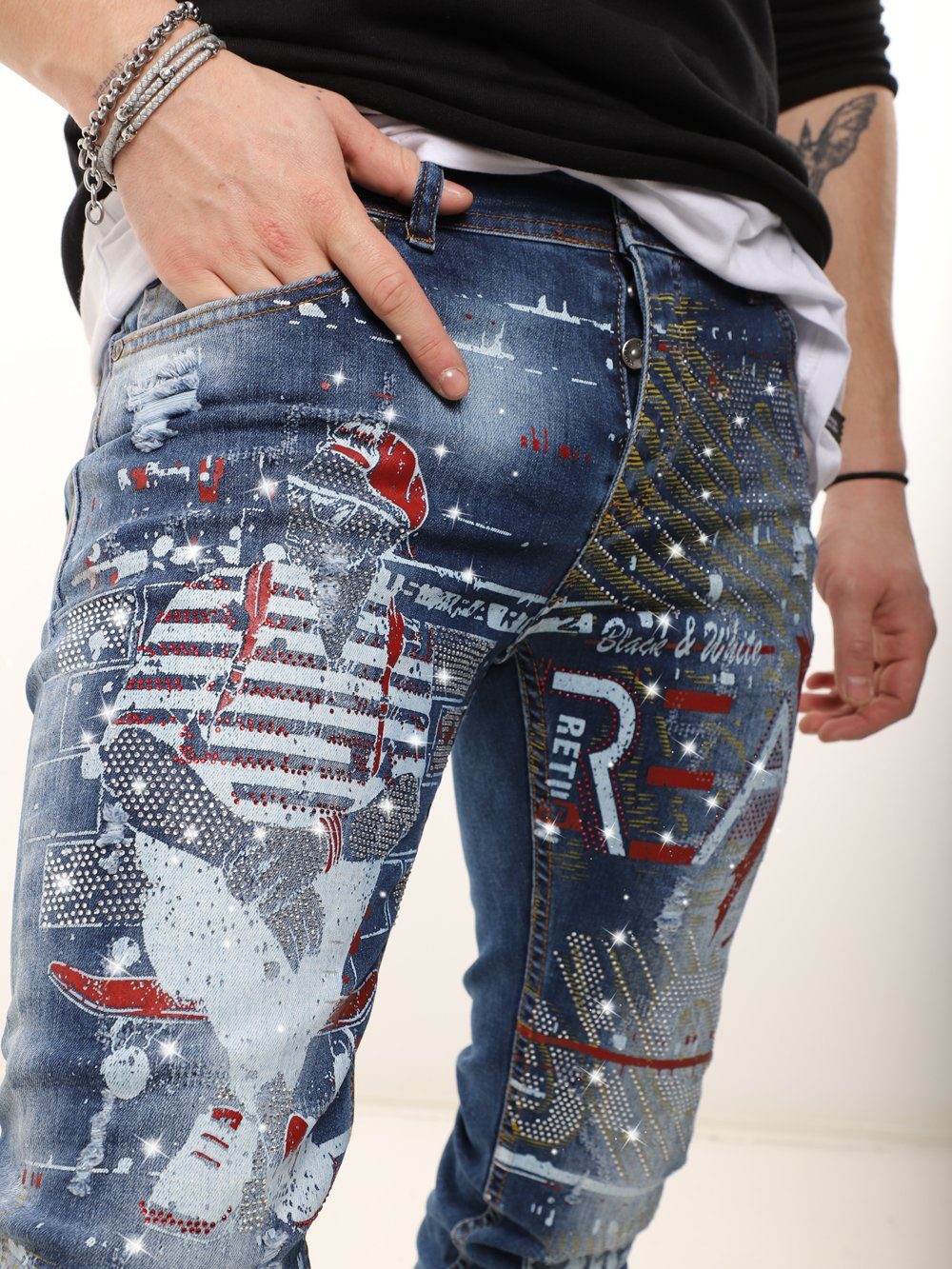 SKATEBOARD Jeans SERNES-X 