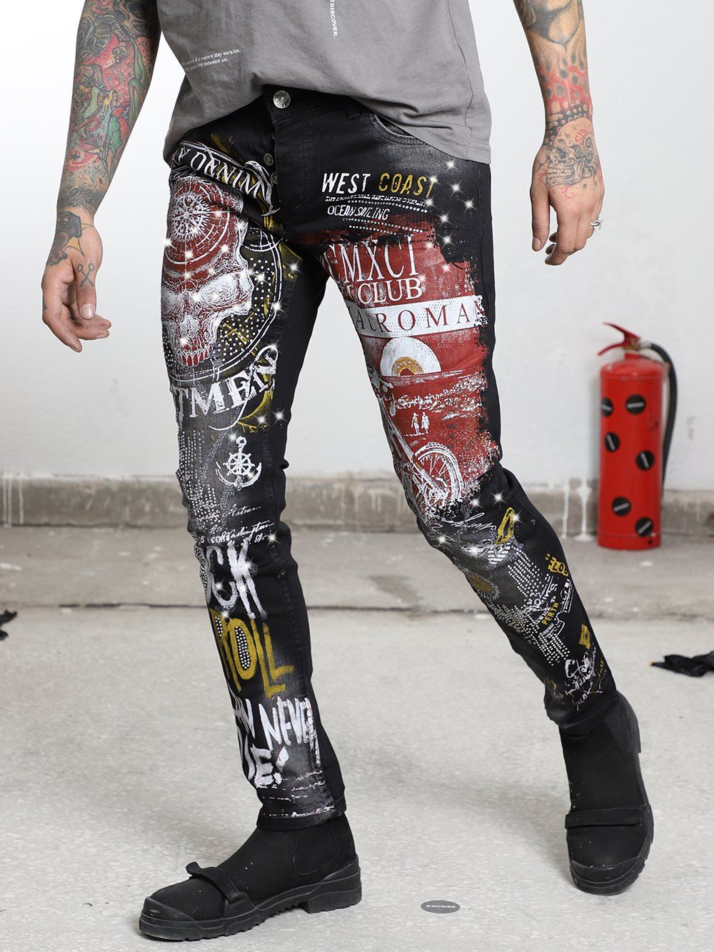 POCKET PUMA Jeans SERNES-X 